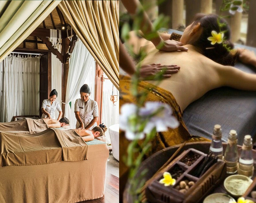 Relaxing Bali spa body treatment experience with professional therapist