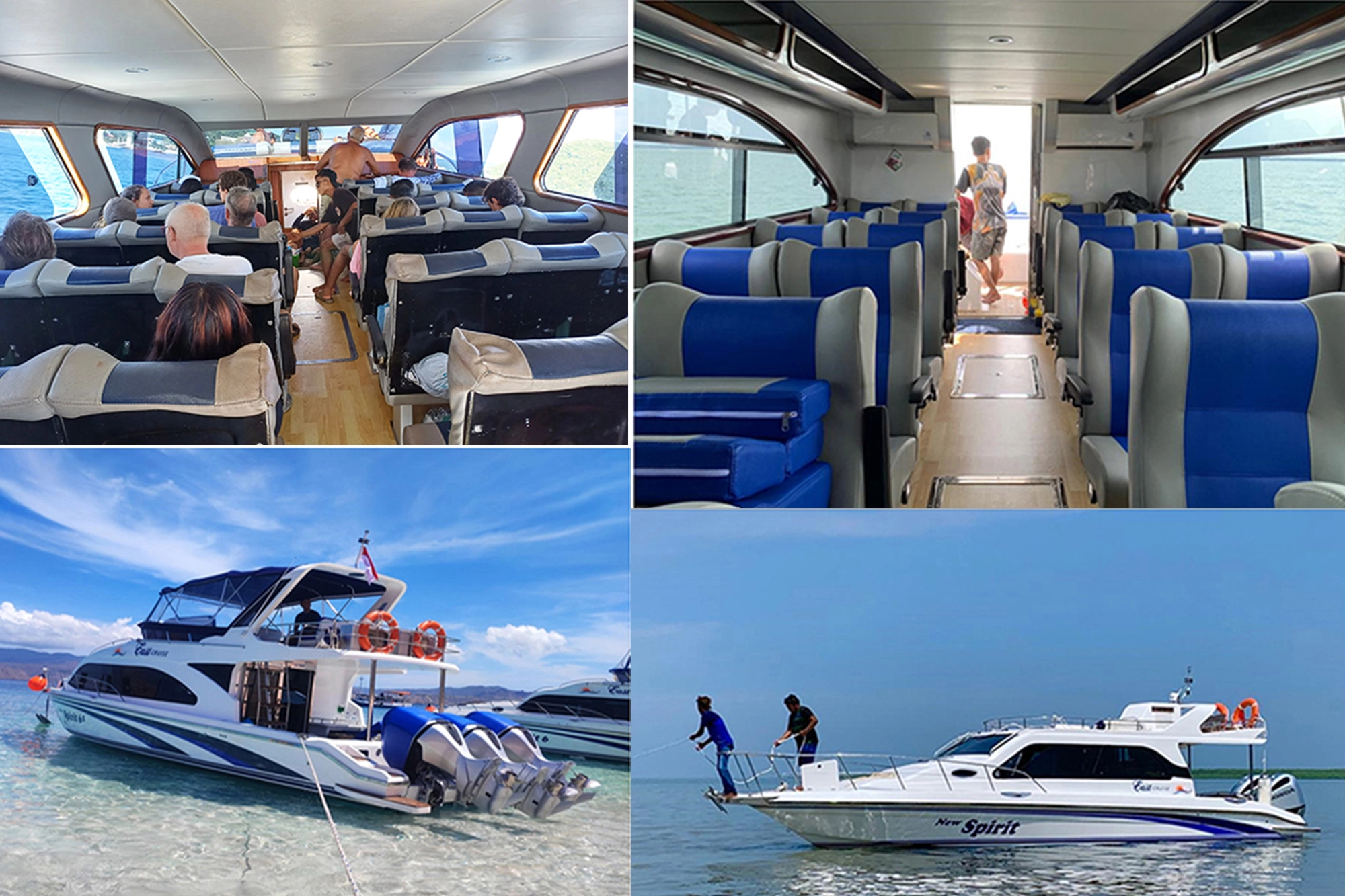 Speedboat in Komodo Island
